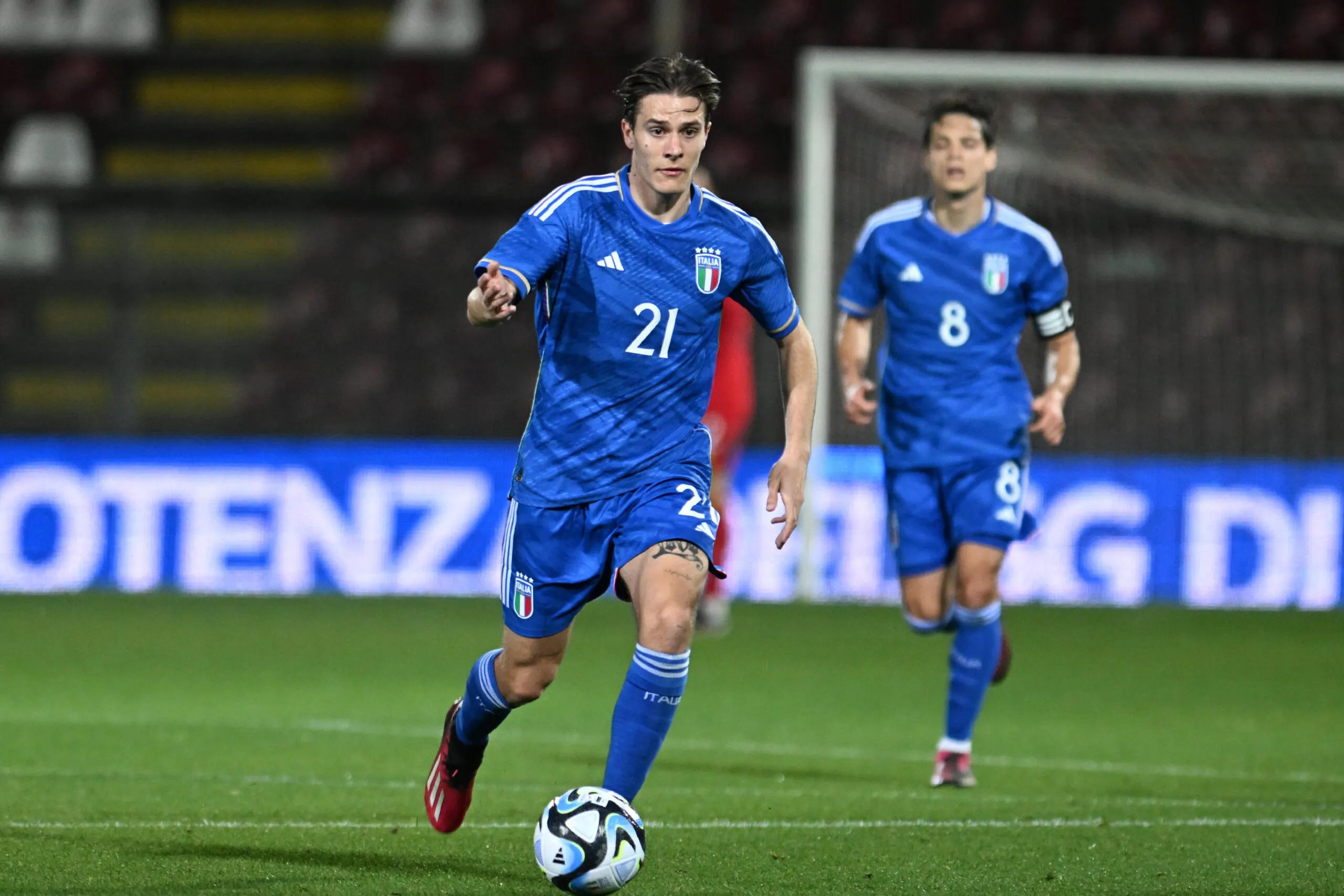 Nicolò Fagioli, ici avec les U21 italiens