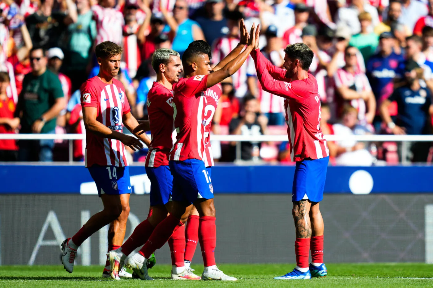 L'Atlético s'offre la victoire face au Celta Vigo grâce à un triplé d'Antoine Griezmann