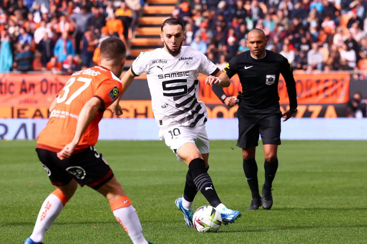 Amine Gouiri : « On ne doute pas, on sait que nous sommes de bons joueurs<span style="font-size:50%">&nbsp;</span>»