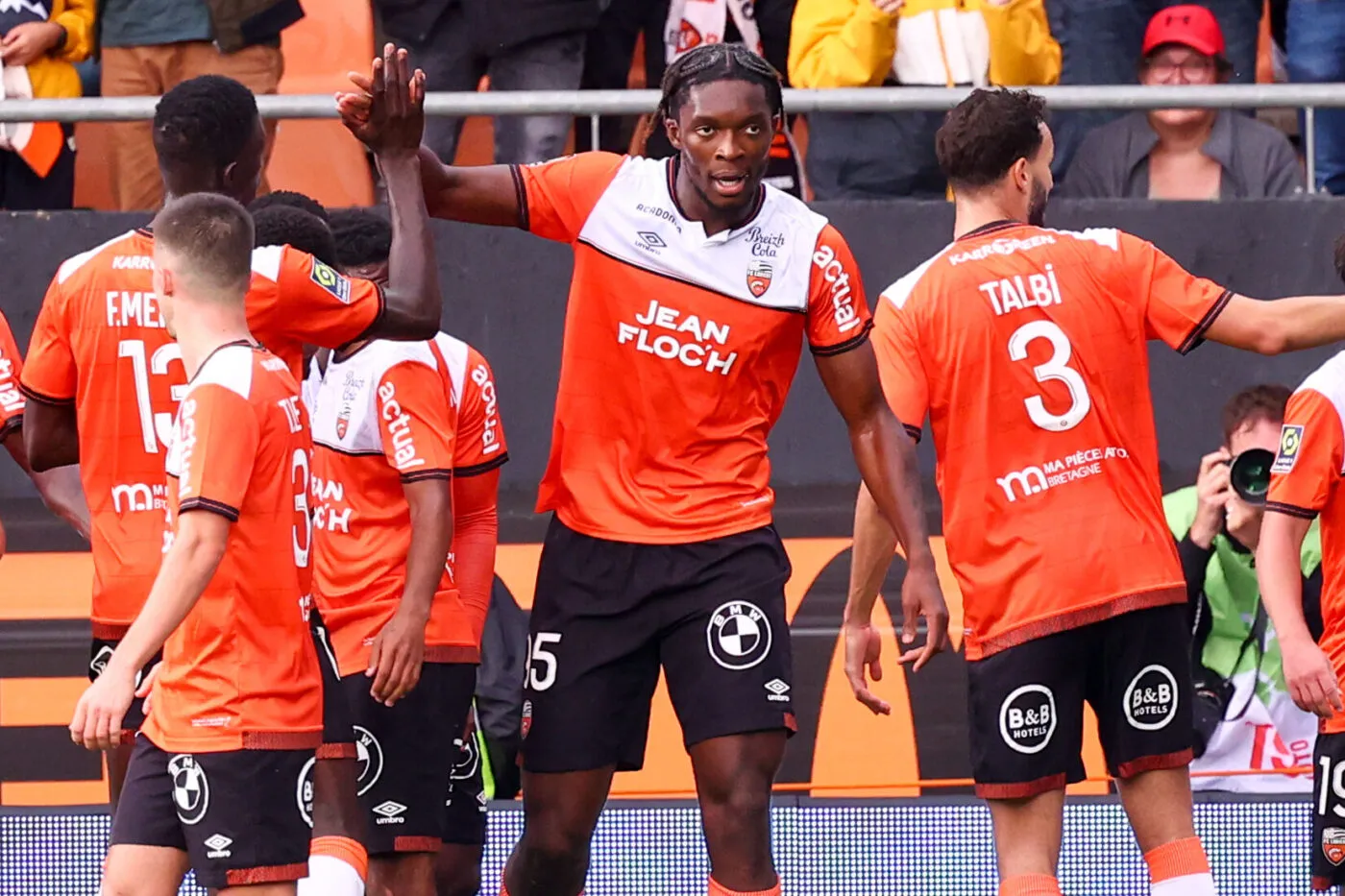 Le chambrage de Lorient sur Omari