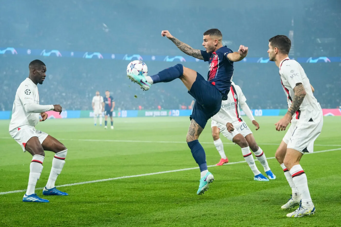 Revivez la victoire du PSG contre l'AC Milan (3-0)