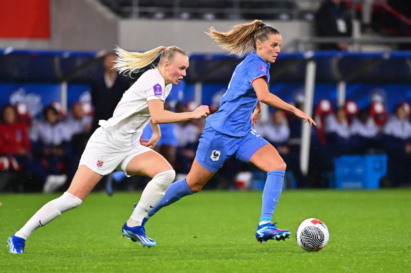 Contre-temps pour les Bleues, tenues en échec par la Norvège