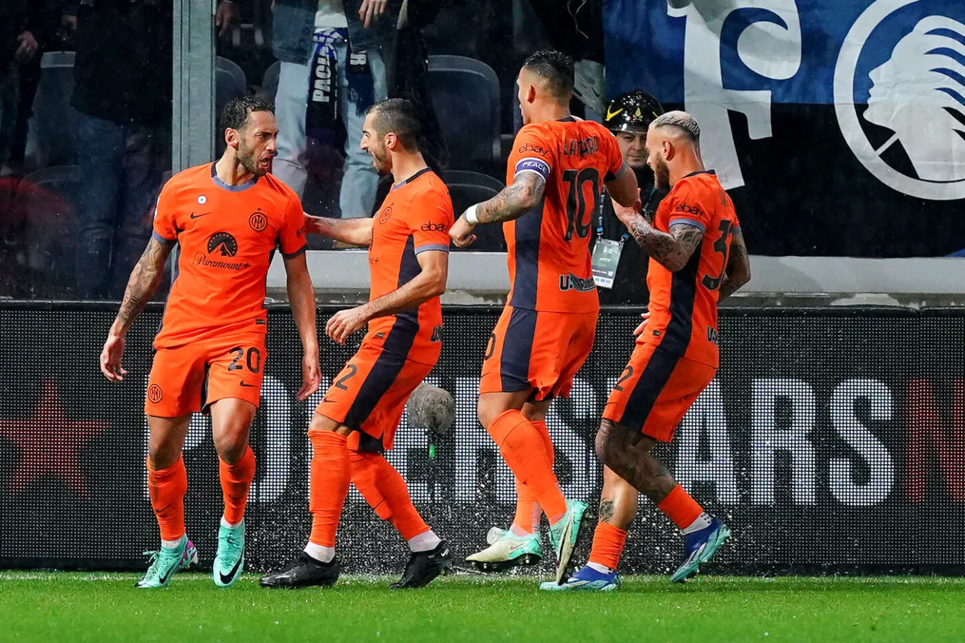 L'Inter en patronne à Bergame