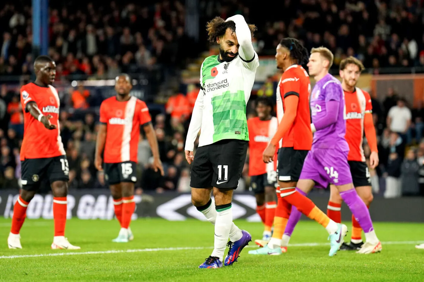 Liverpool tombe dans le piège tendu par Luton et fait match nul