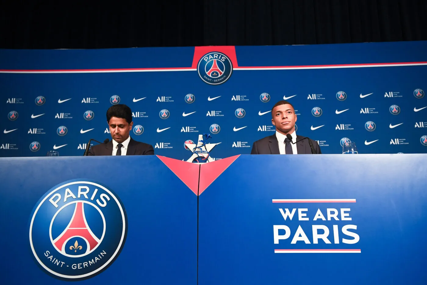 Al-Khelaïfi : «<span style="font-size:50%">&nbsp;</span>C'est formidable de voir Mbappé à la tête du PSG<span style="font-size:50%">&nbsp;</span>»