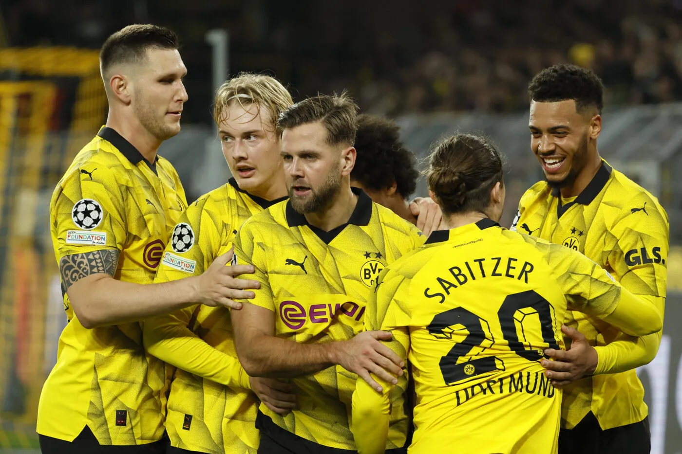 Une prestation collectivement aboutie pour le Borussia Dortmund, à l'image du premier but de la soirée inscrit par Niclas Fullkrug.