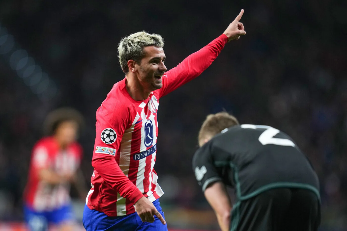 Griezmann cueille le trèfle à quatre feuilles
