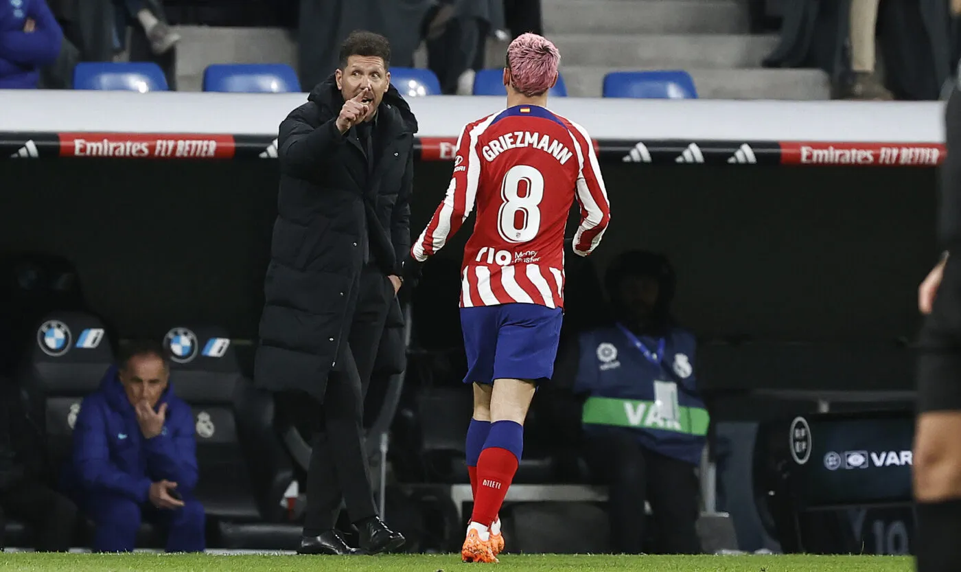 Griezmann encore encensé par Diego Simeone