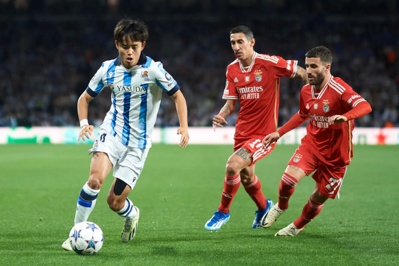 La Real Sociedad qualifiée, Benfica éliminé