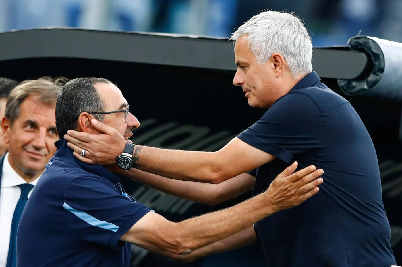 José Mourinho tacle Maurizio Sarri