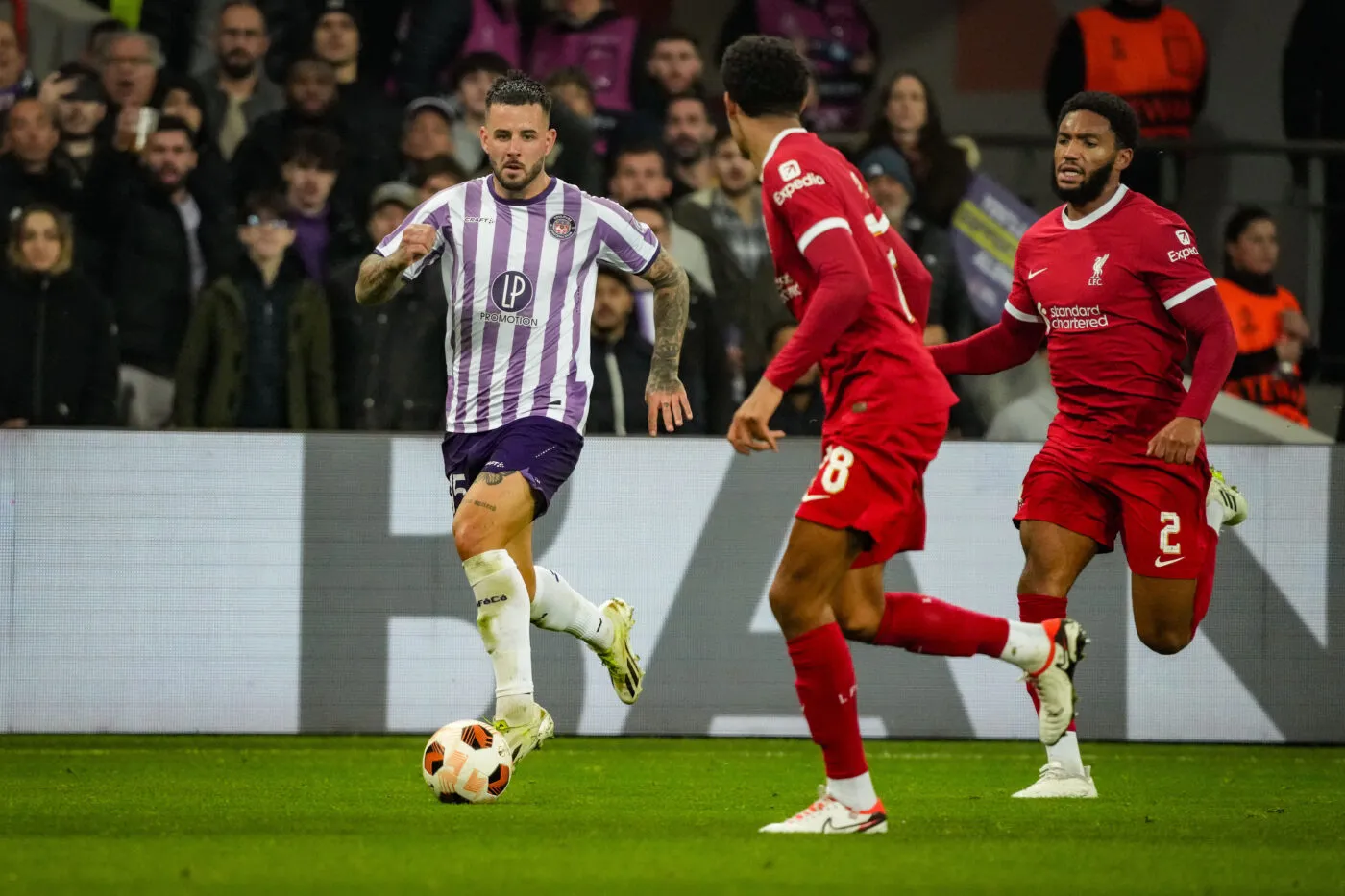 Toulouse-Liverpool : la superbe semaine du couple Dønnum-Bizet