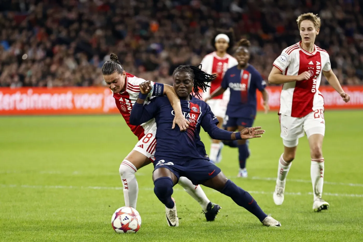 Ligue des champions : les Parisiennes commencent mal à l&rsquo;Ajax Amsterdam
