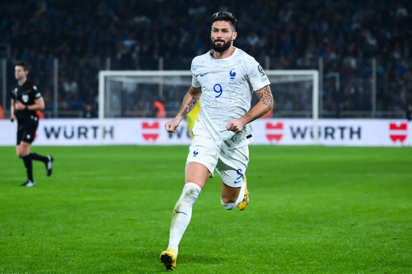 Olivier Giroud : «<span style="font-size:50%">&nbsp;</span>C&rsquo;est un beau groupe<span style="font-size:50%">&nbsp;</span>»