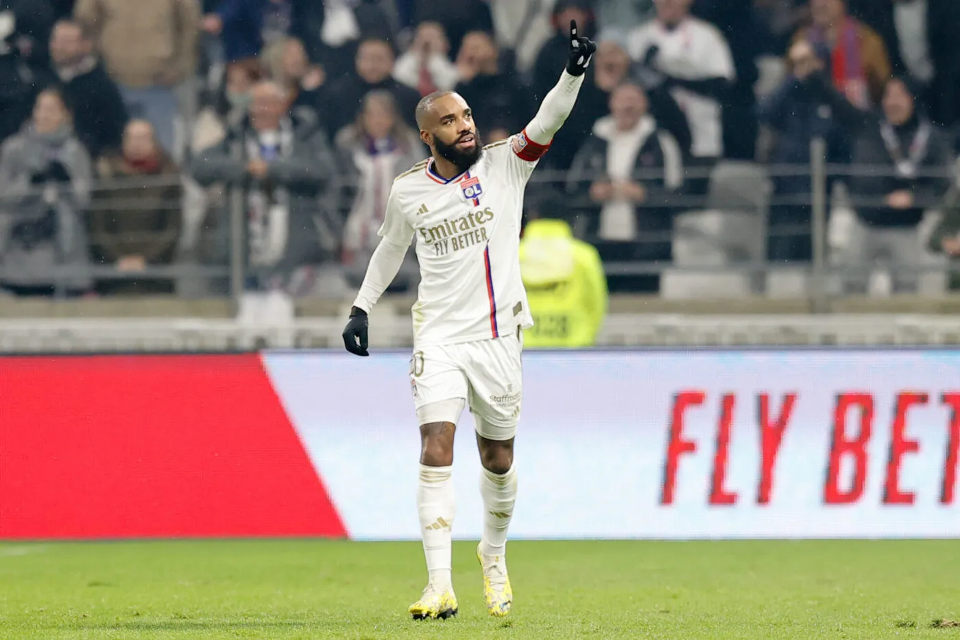 10 Alexandre LACAZETTE (ol) during the Ligue 1 Uber Eats match between Olympique Lyonnais and Toulouse Football Club at Groupama Stadium on December 10, 2023 in Lyon, France. (Photo by Loic Baratoux /FEP/Icon Sport)