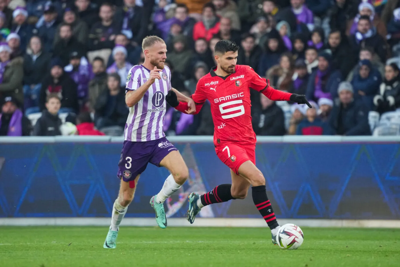 Toulouse et Rennes stagnent ensemble