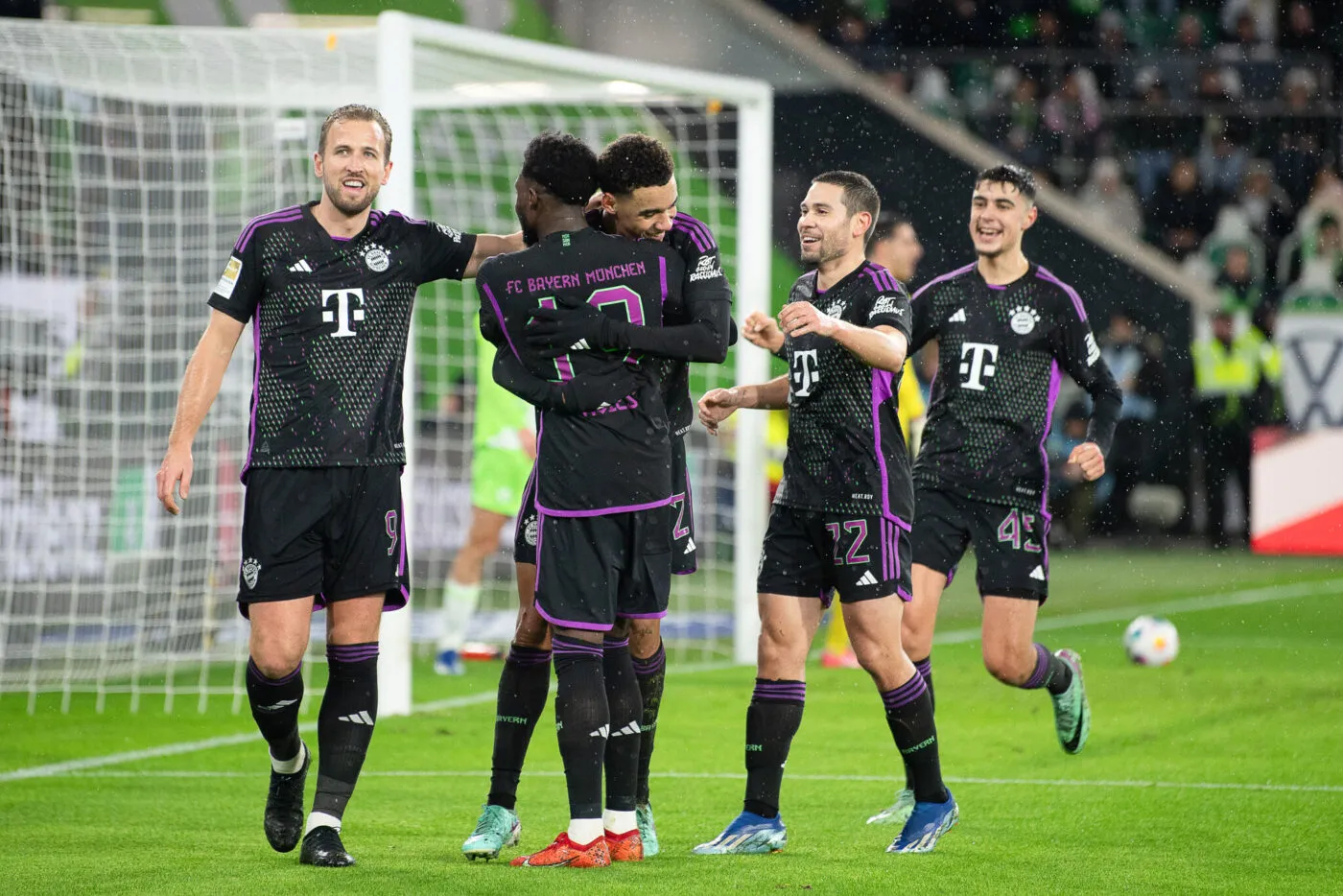 Le Bayern s&rsquo;impose sur la pelouse de Wolfsburg