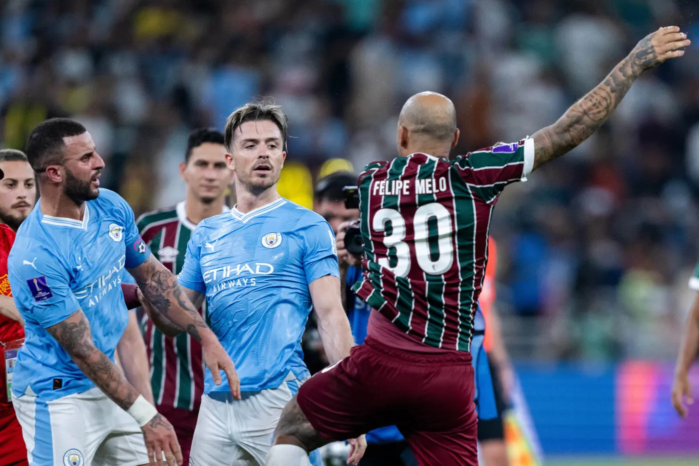 Felipe Melo peste contre le chambrage de Jack Grealish