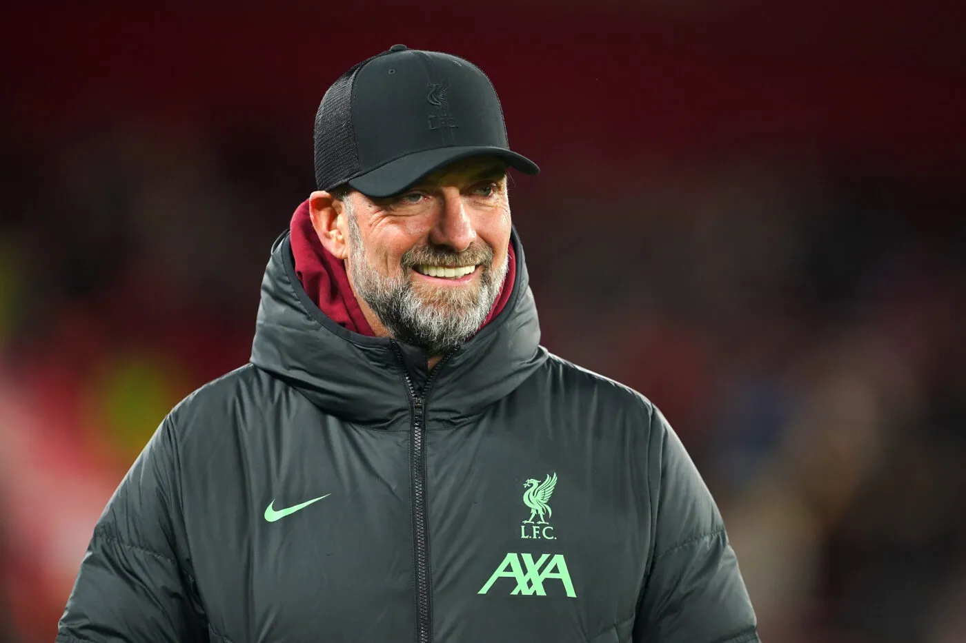 Liverpool manager Jurgen Klopp before the Premier League match at Anfield, Liverpool. Picture date: Saturday December 23, 2023. - Photo by Icon sport