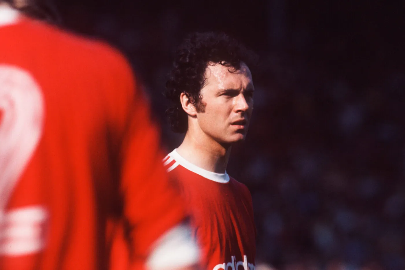 Franz Beckenbauer, en 1976 sous le maillot du Bayern.
