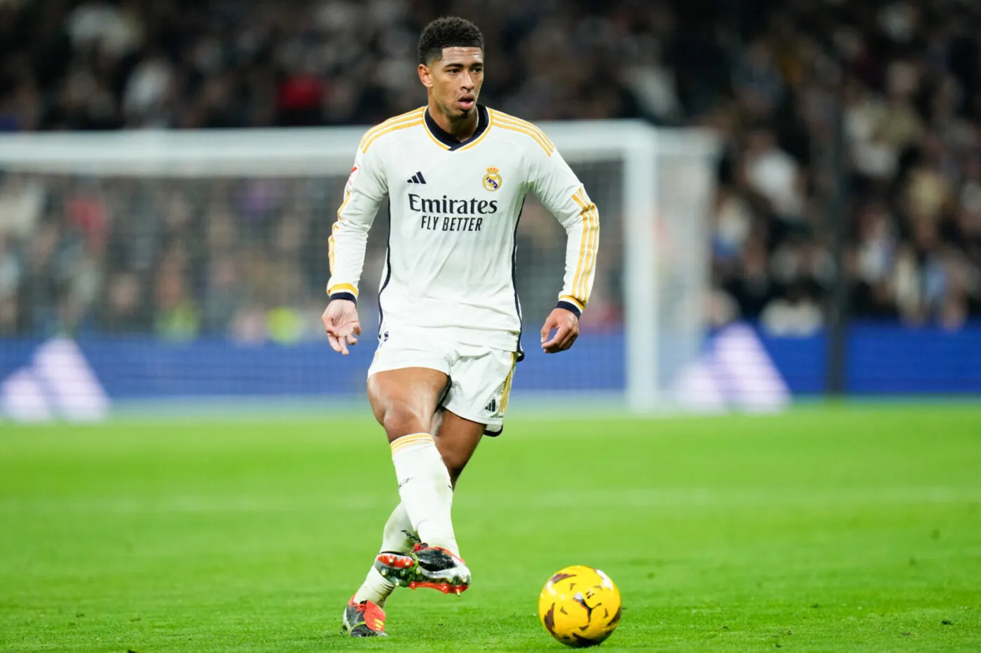 Jude Bellingham of Real Madrid CF during the La Liga match between Real Madrid and RCD Mallorca played at Santiago Bernabeu Stadium on January 3, 2024 in Madrid, Spain. (Photo by Cesar Cebolla / Pressinphoto / Icon Sport) - Photo by Icon sport