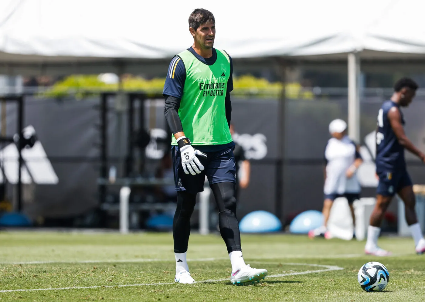 Thibaut Courtois déjà de retour à l’entraînement