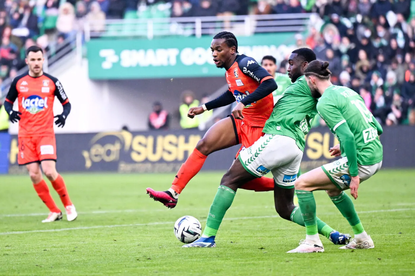 Saint-Étienne et Laval se congèlent à Geoffroy-Guichard