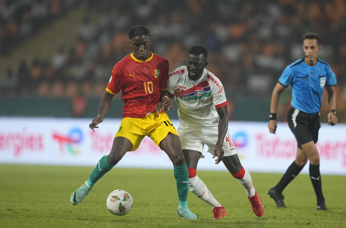 Aguibou Camara délivre la Guinée contre la Gambie