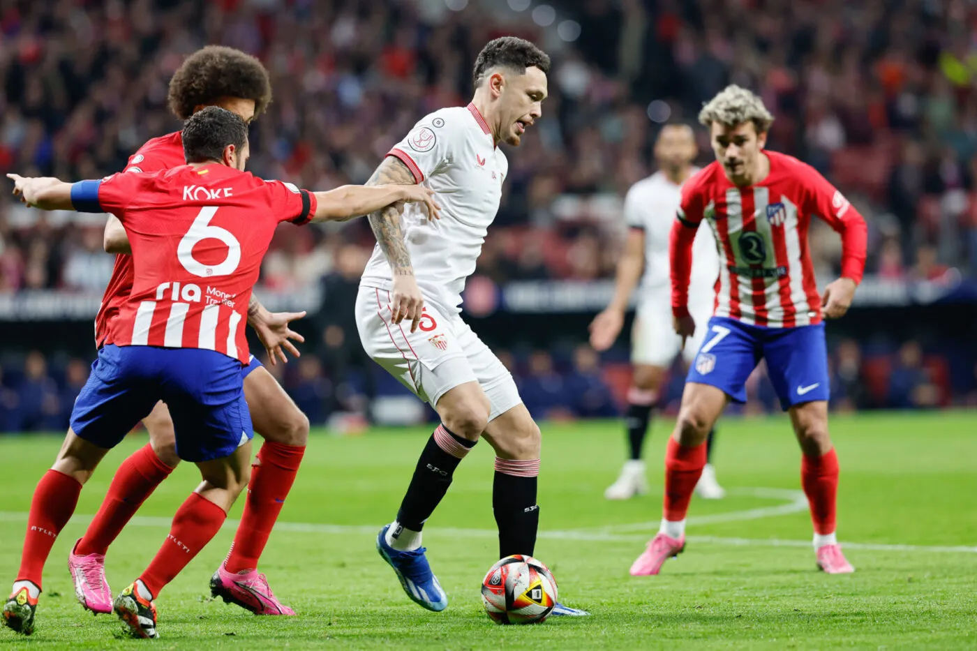 L&rsquo;Atlético écarte Séville et file en demi-finales de la Coupe du Roi