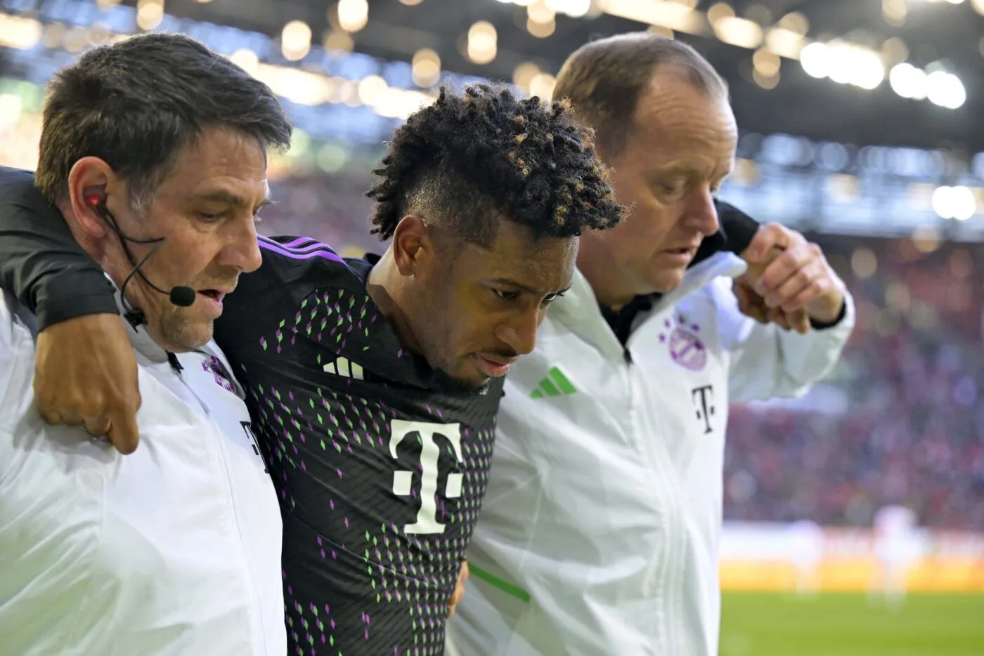 Kingsley Coman écarté des terrains pendant au moins deux mois