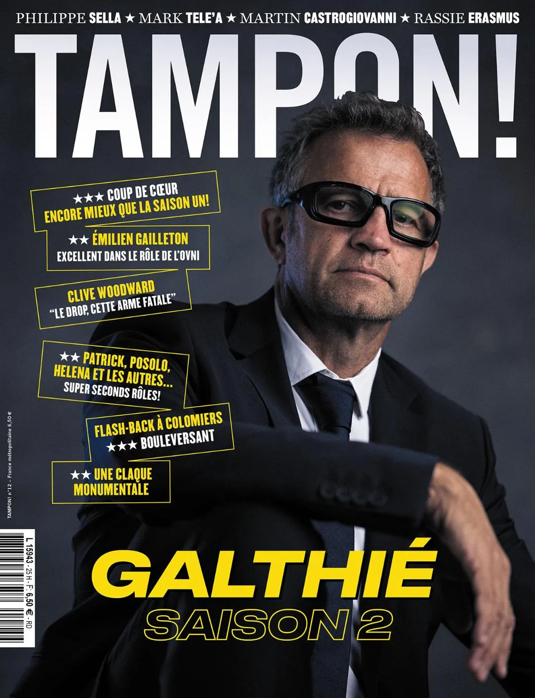 Galthié, Woodward, Gailleton : le sommaire du nouveau numéro de « Tampon! »