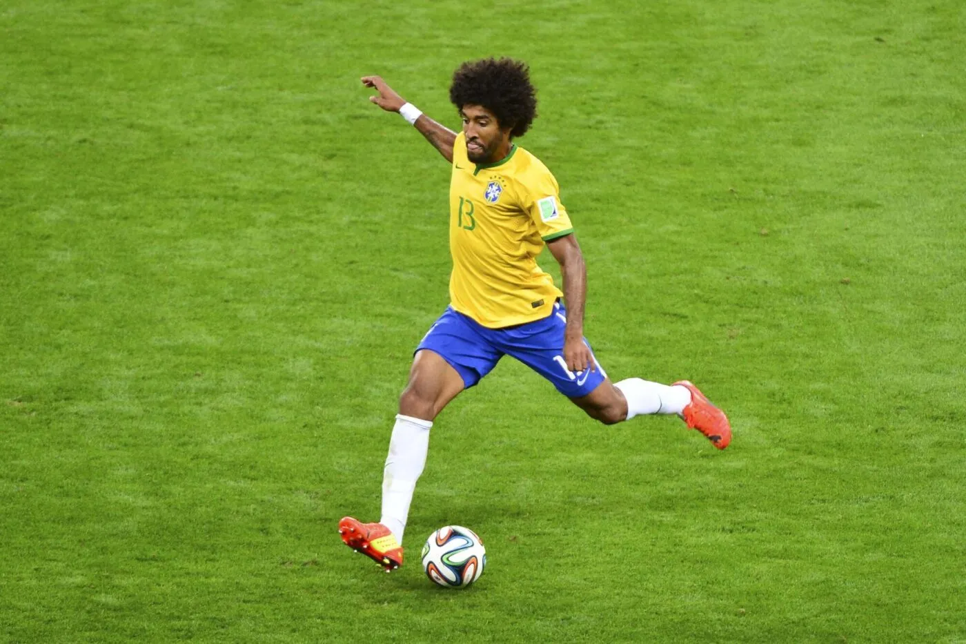 DANTE - 08.07.2014 - Bresil / Allemagne - 1/2Finale de la Coupe du Monde 2014 -Belo Horizonte-
