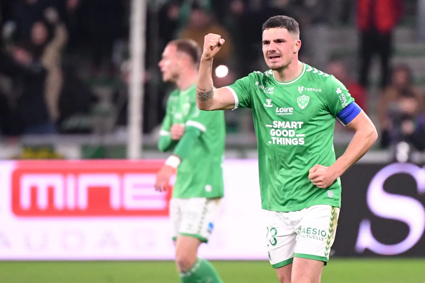 Saint-Étienne en passe cinq à Troyes