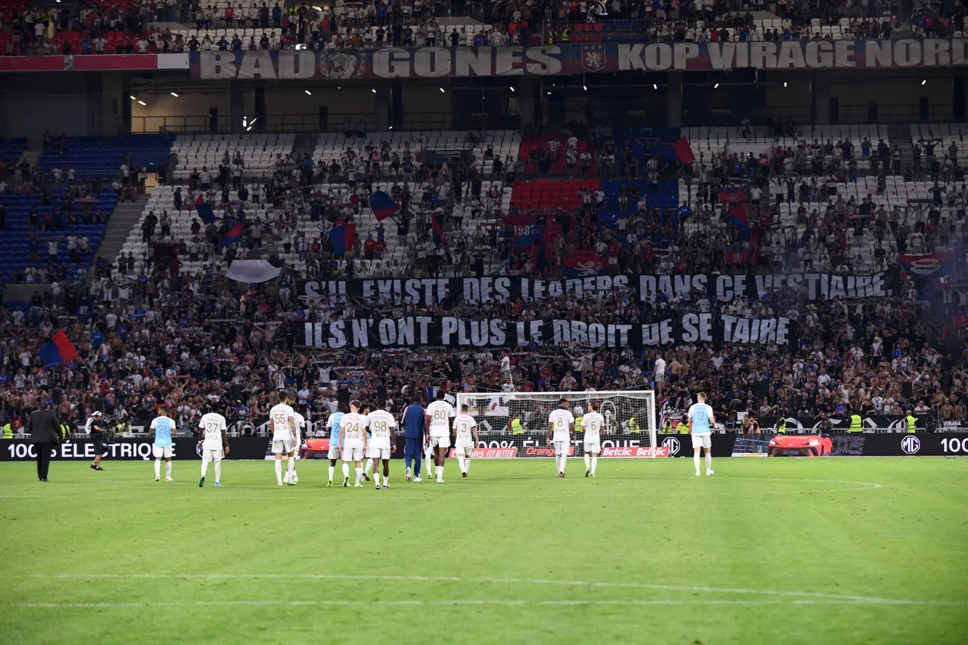 Illustration during the Ligue 1 Uber Eats match between Olympique Lyonnais and Paris Saint-Germain Football Club at Groupama Stadium  on September 3, 2023 in Lyon, France. (Photo by Philippe Lecoeur/FEP/Icon Sport)