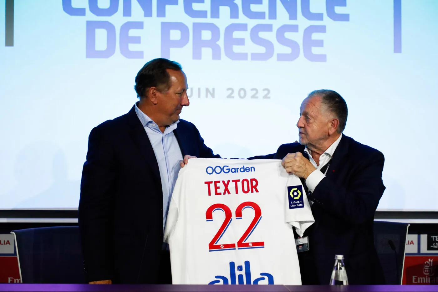 Jean-Michel Aulas félicite John Textor pour le mercato de l’OL