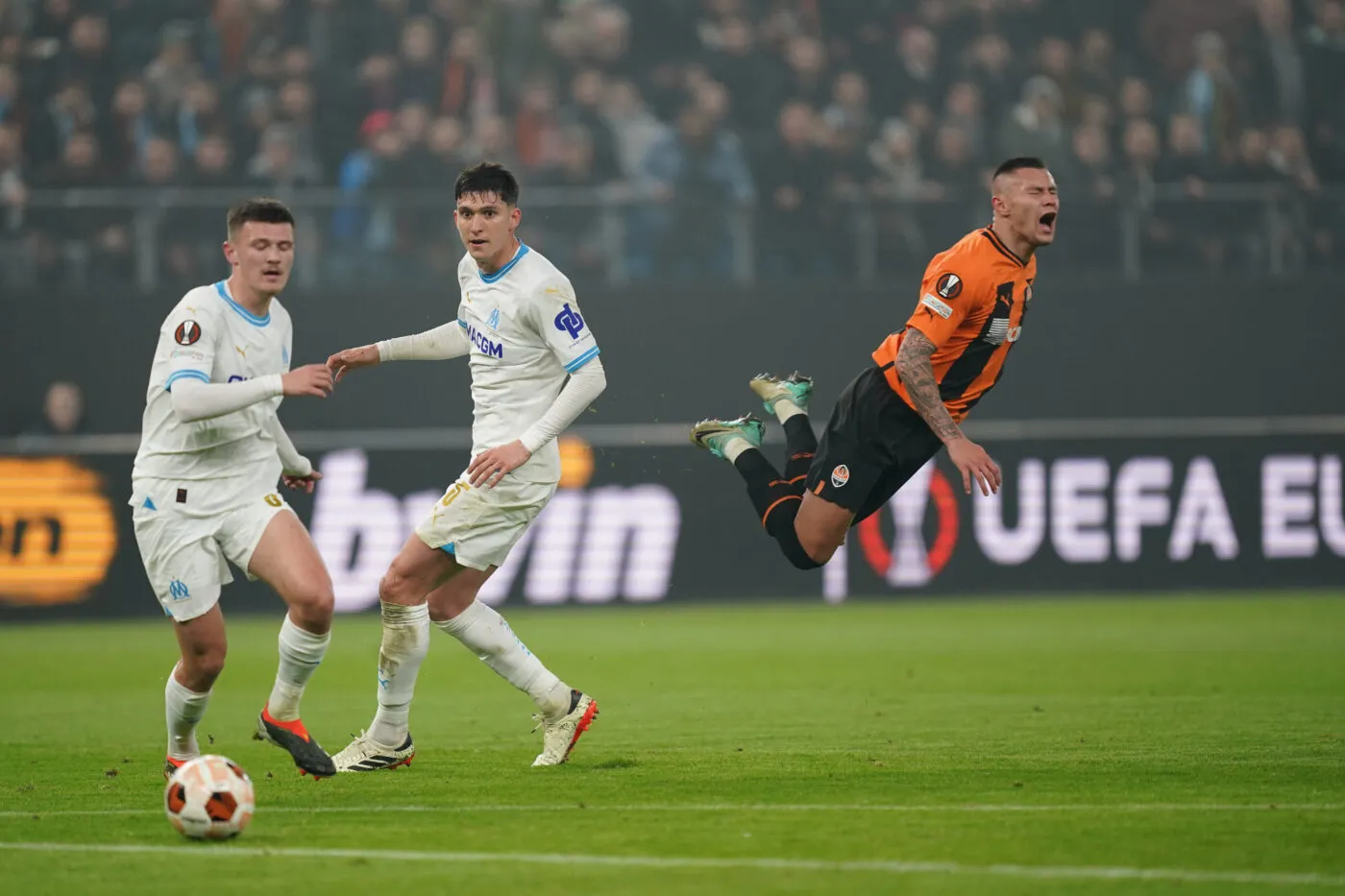 L&rsquo;OM rattrapé par le Shakhtar