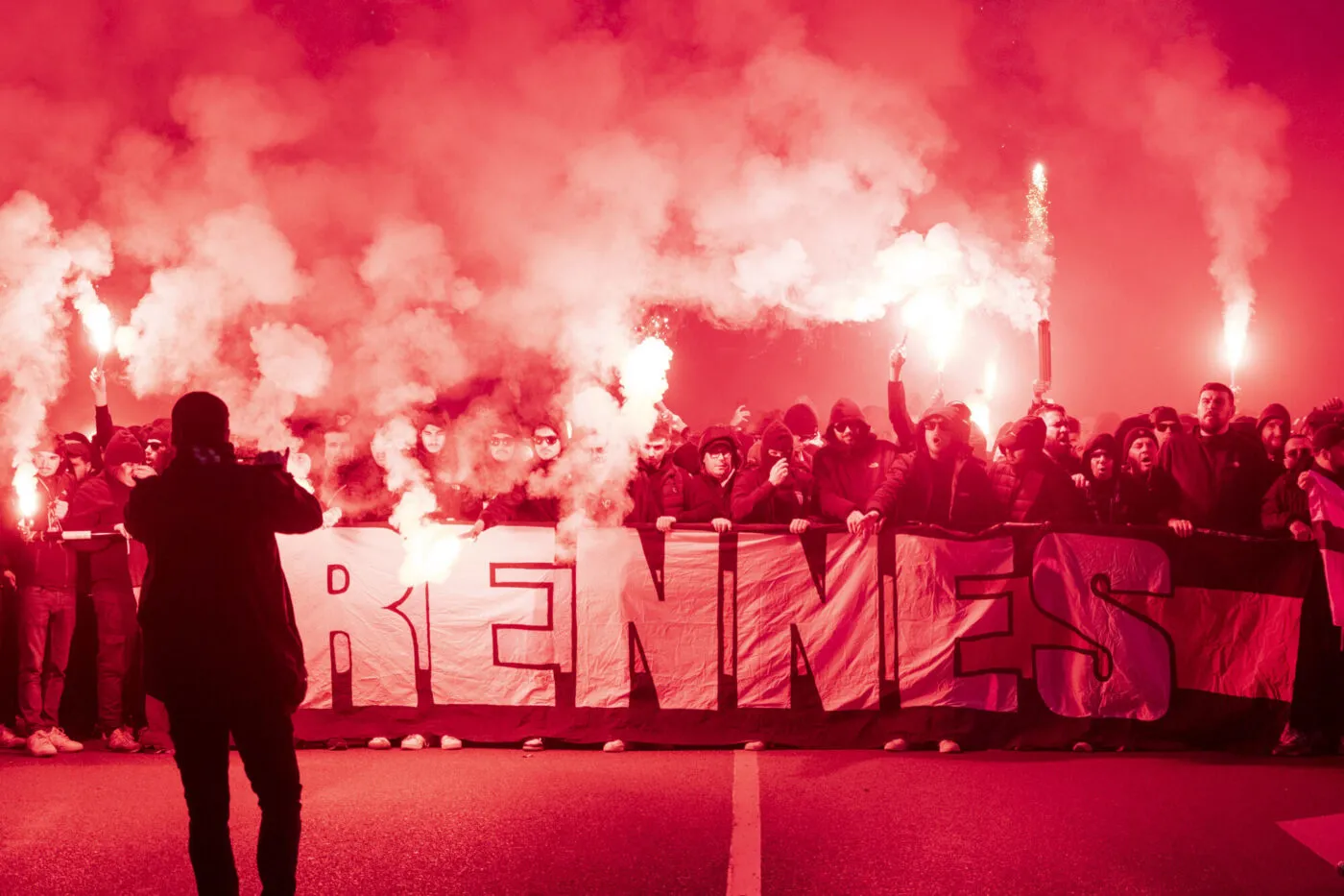Les Rennais à Milan : la fête avant la défaite