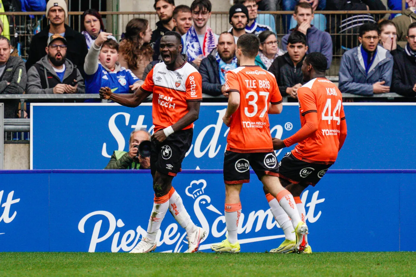 Grâce à l'inarrêtable Mohamed Bamba, Lorient s'offre Strasbourg