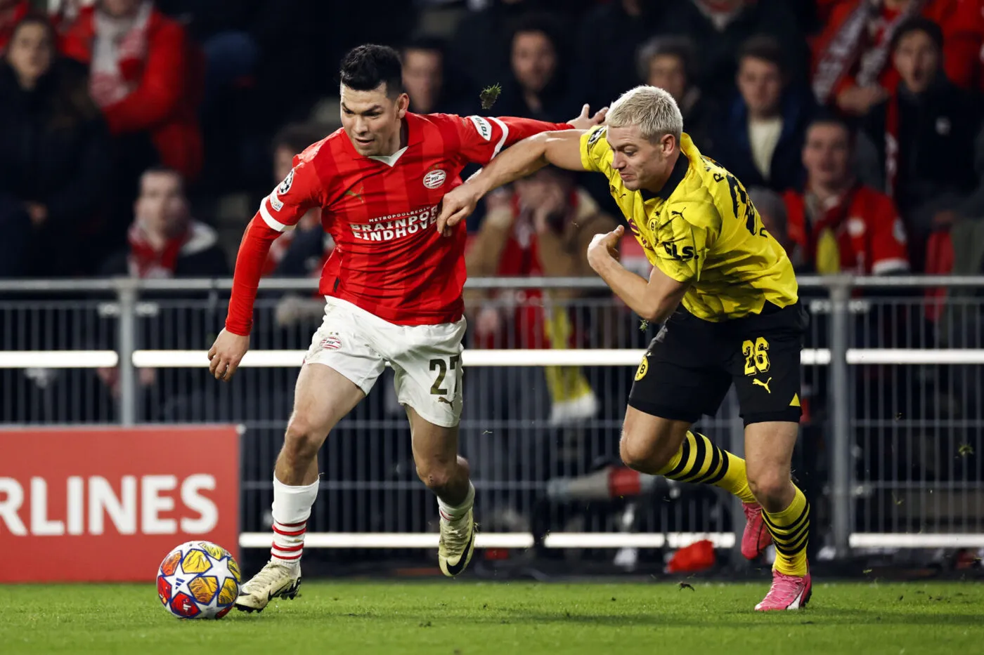 Le PSV et Dortmund se quittent sur un nul