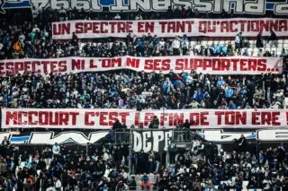 OM-Shakhtar : Des banderoles en tribunes pour dézinguer la direction