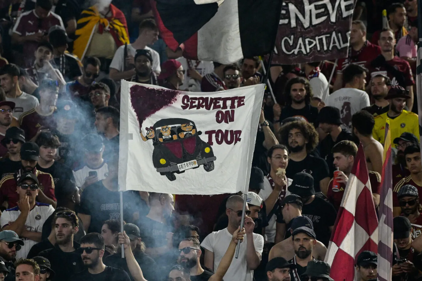 Des fans du Servette se rendent en Bulgarie et assistent à 27 minutes du match