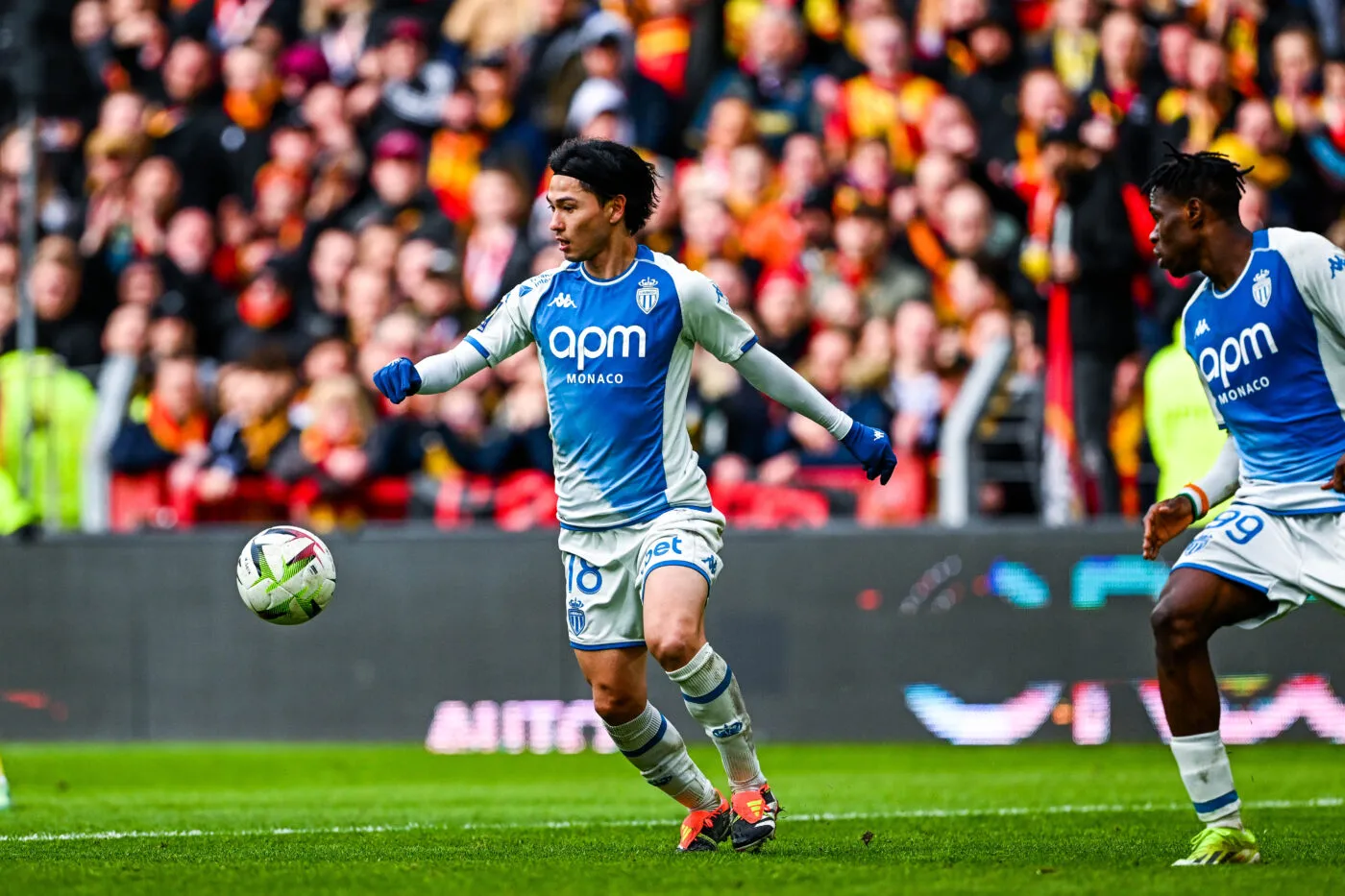 Monaco s&rsquo;impose à Lens dans un match de folie