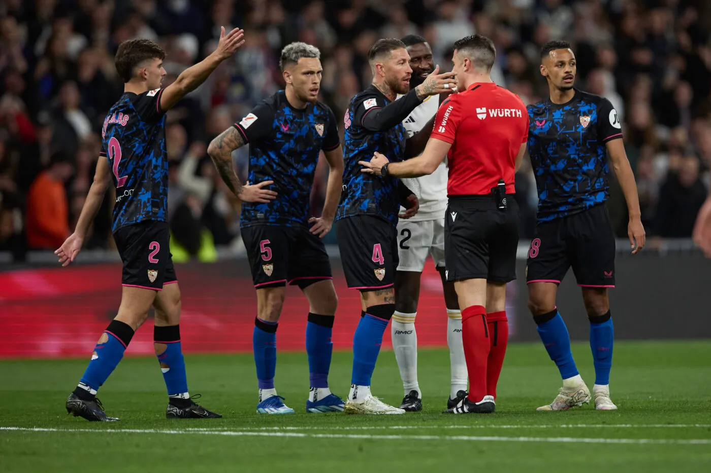 L’arbitre remplaçant lors du match Real Madrid-Séville n’était pas habilité à officier