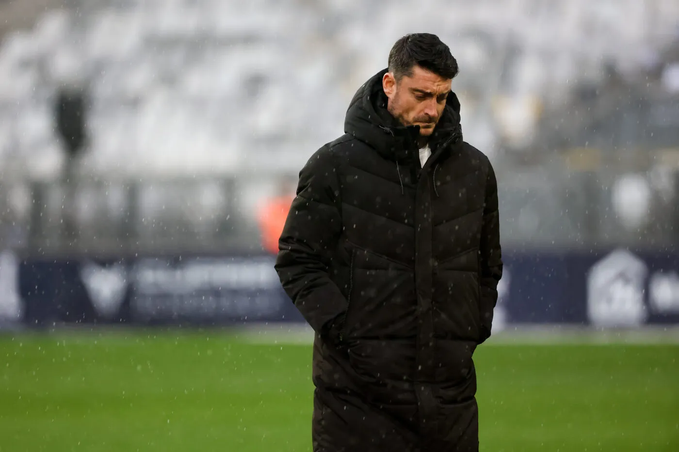 Albert RIERA (Entraineur Bordeaux FCGB) during the Ligue 2 BKT match between Football Club des Girondins de Bordeaux and En Avant de Guingamp at Stade Matmut Atlantique on February 24, 2024 in Bordeaux, France. (Photo by  Romain Perrocheau/FEP/Icon Sport)   - Photo by Icon Sport