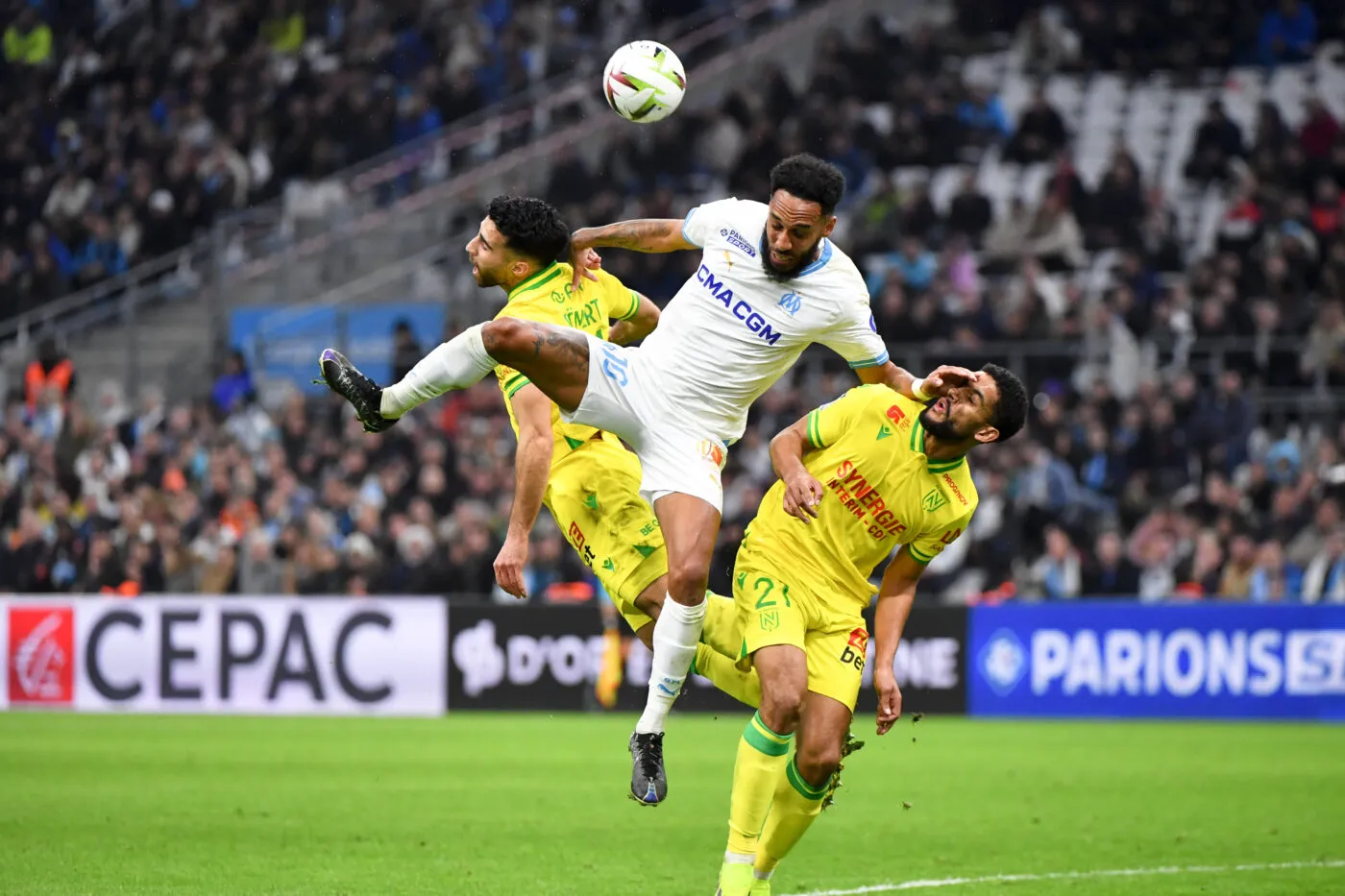 Aubameyang prolonge la série de l&rsquo;OM, contre Nantes