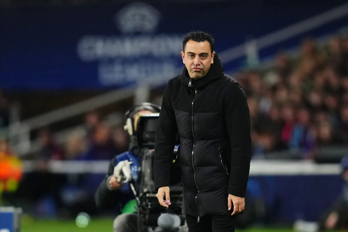 Xavi : «<span style="font-size:50%">&nbsp;</span>On nous a traités de clowns de la Ligue des champions<span style="font-size:50%">&nbsp;</span>»