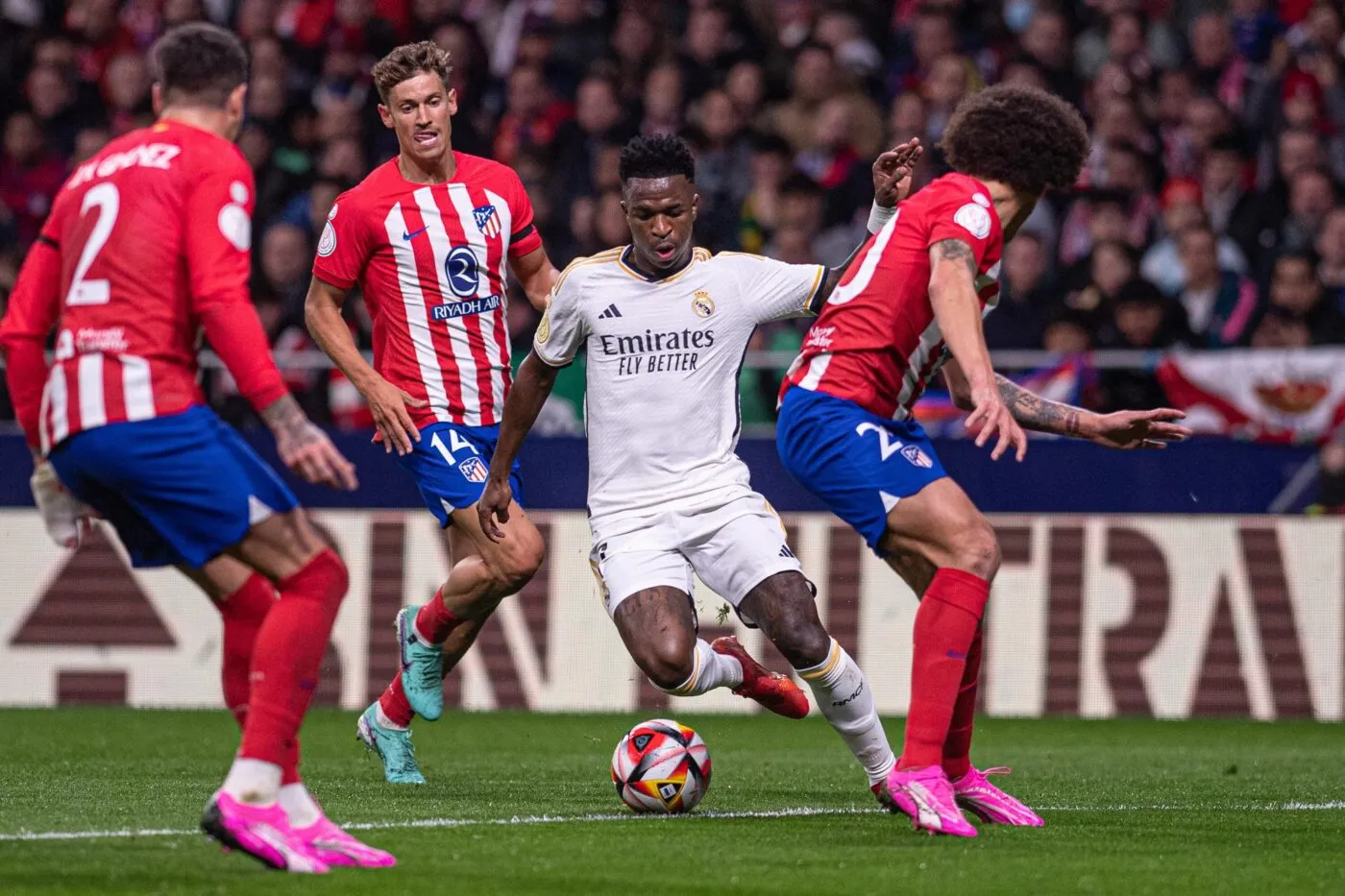 Vinícius Junior à nouveau visé par des insultes racistes pendant le match Atlético-Inter