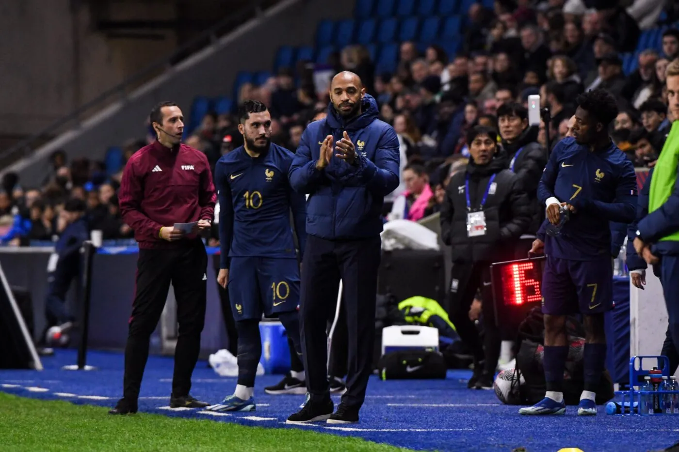 Espoirs : Thierry Henry revient sur l’absence de Rayan Cherki