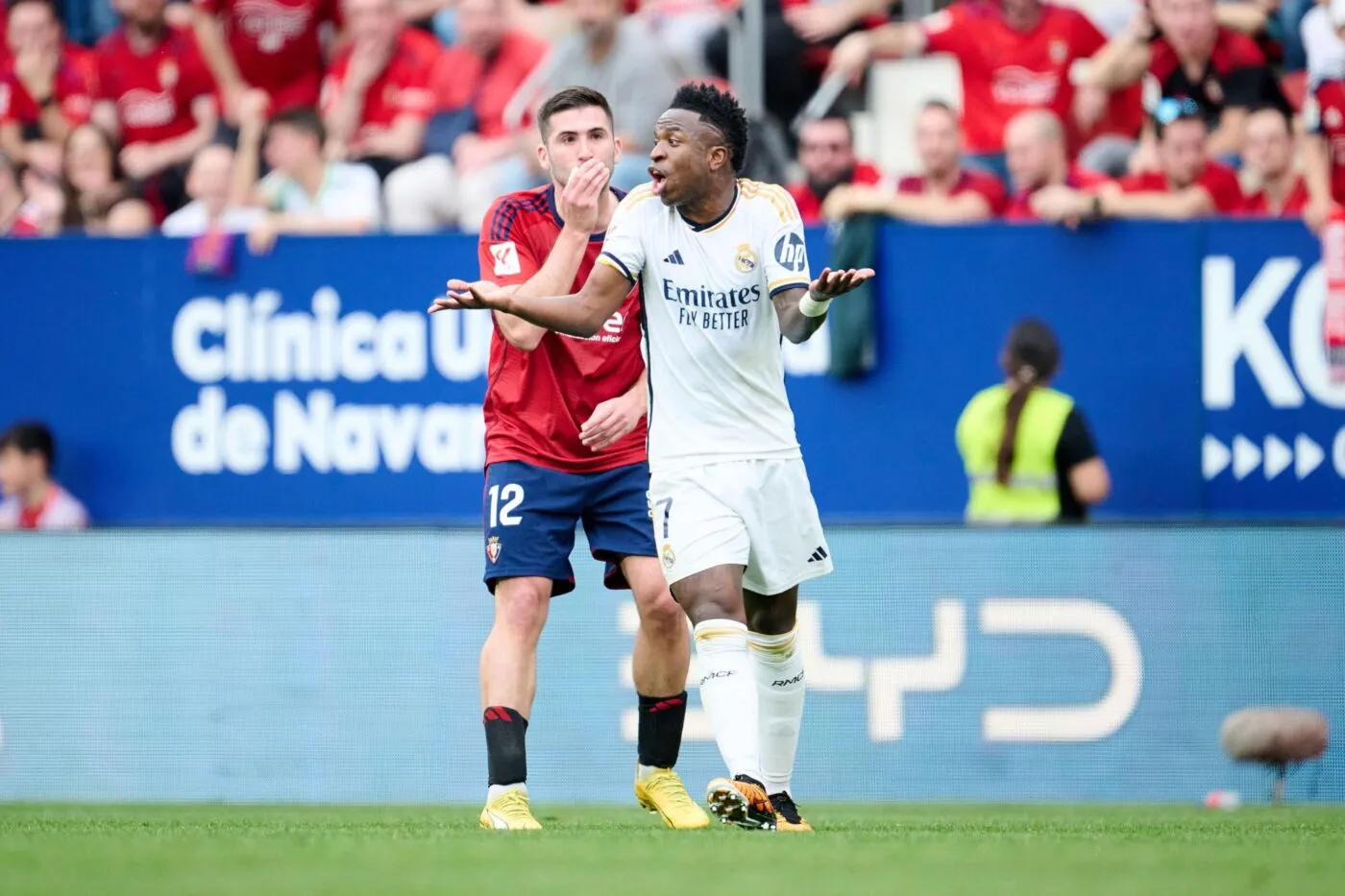 Pour Carlo Ancelotti, Vinícius « doit mieux contrôler la pression ambiante »