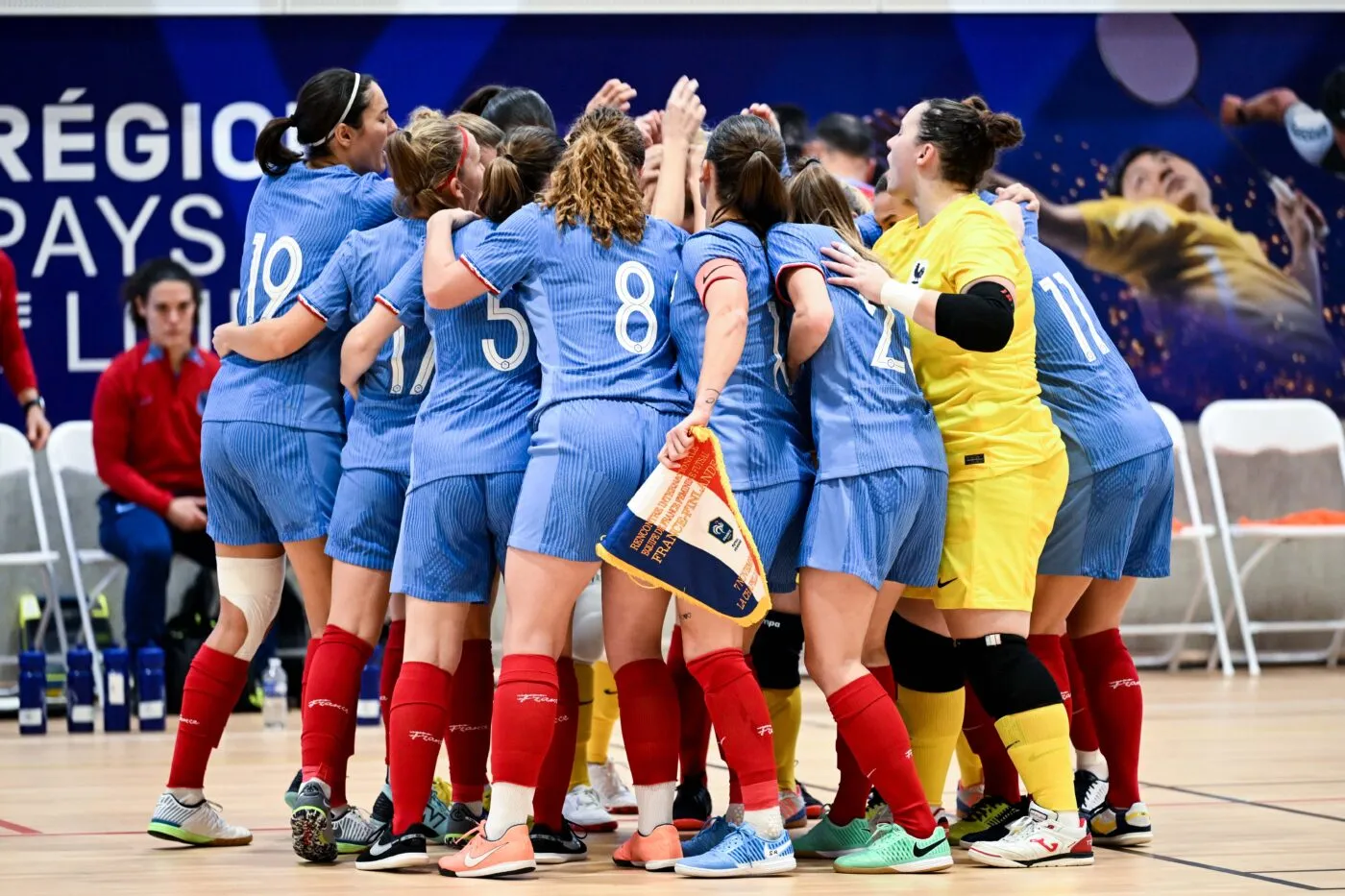 Un premier titre pour l&rsquo;équipe de France féminine de futsal