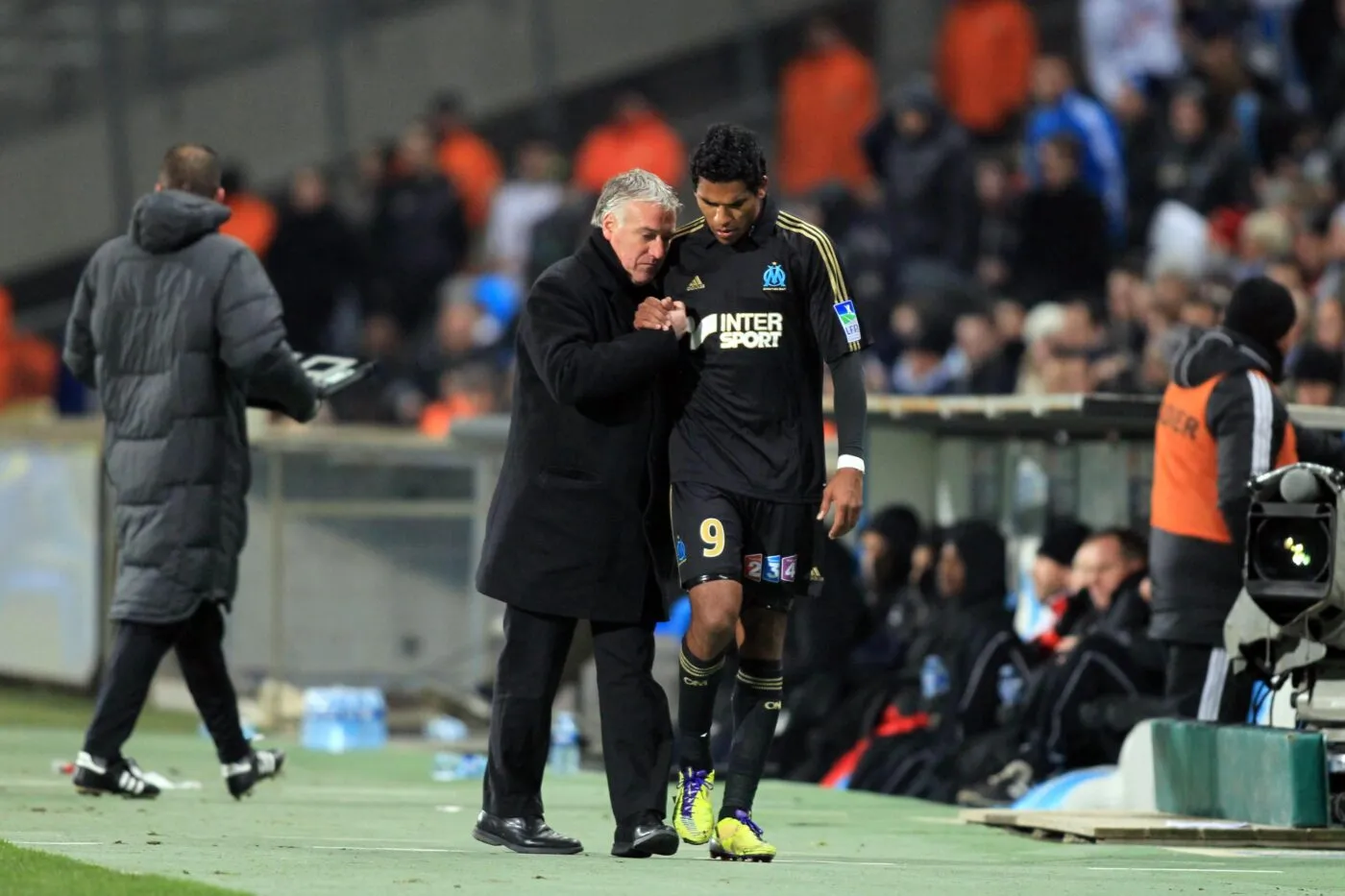 Brandão est venu rendre visite à l’équipe de France